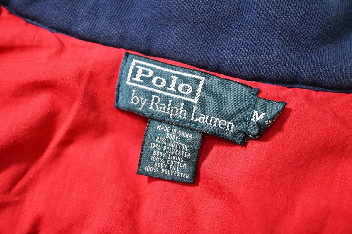 画像5: 90-00s Used Polo Ralph Lauren Insulation Sweat Vest ラルフローレン (5)