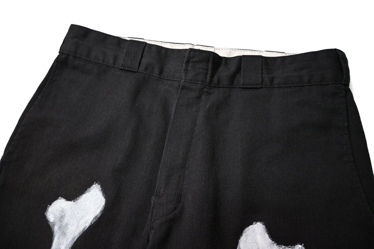 画像2: Used Dickies Customized 874 Flex Born Paint Work Pants (2)