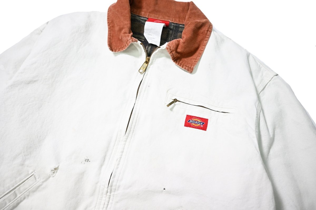 画像3: 00s Used Dickies Flannel Lined Work Jacket (3)