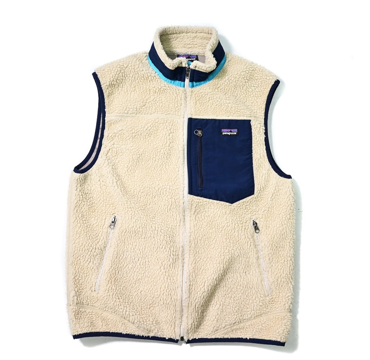画像1: 13' Used patagonia Classic Retro-X Vest パタゴニア (1)