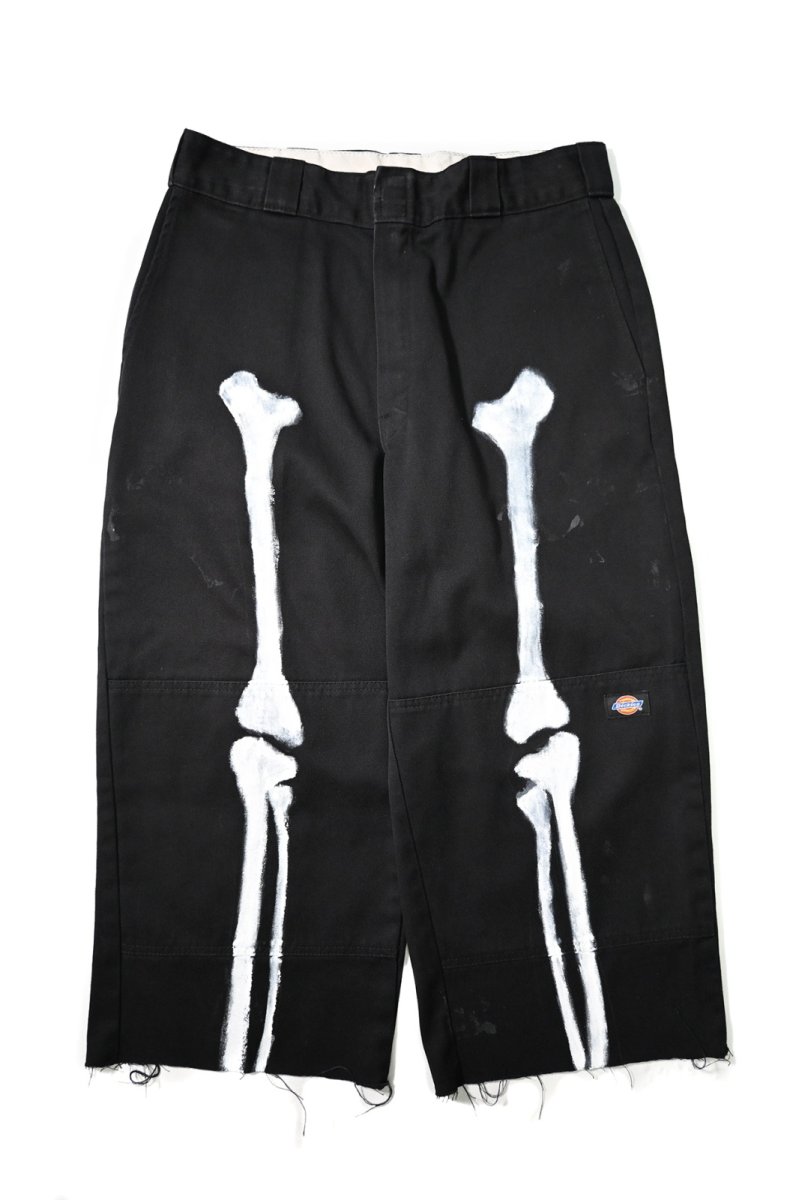 画像1: Used Dickies Customized 85283 Born Paint Double Knee Work Pants (1)