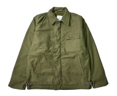 画像1: 80s Used Us Navy A-2 Deck Jacket (1)