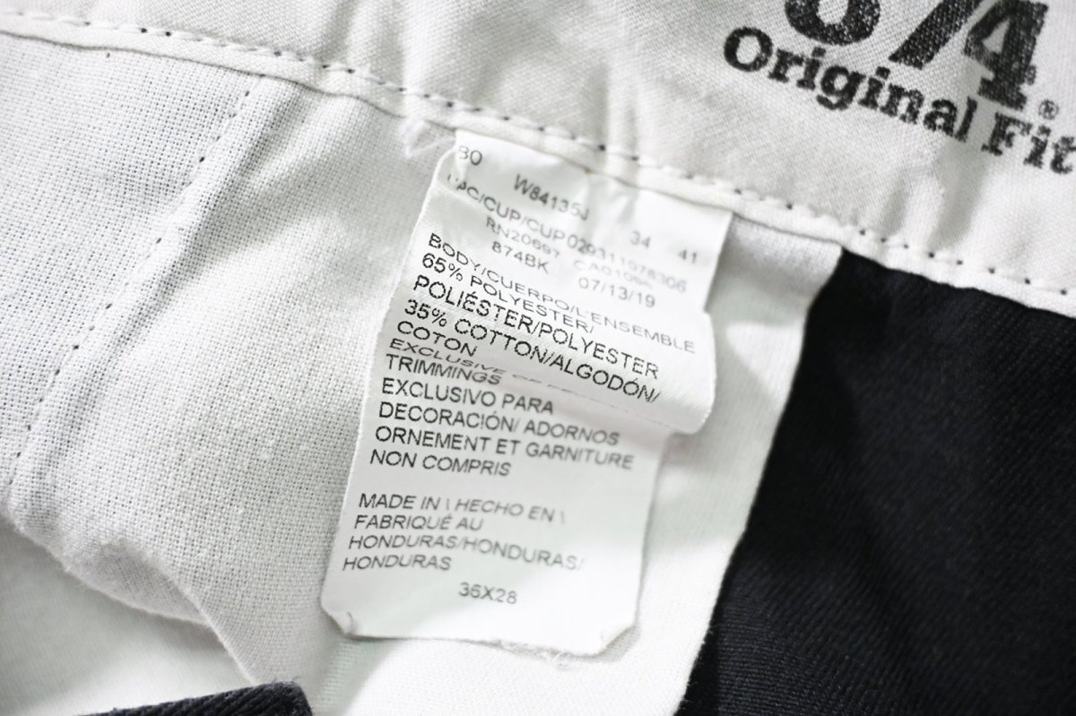 画像7: Used Dickies Customized 874 Born Paint Work Pants (7)