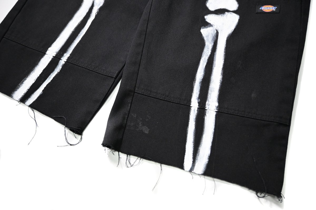画像3: Used Dickies Customized 85283 Born Paint Double Knee Work Pants (3)