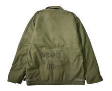 画像2: 80s Used Us Navy A-2 Deck Jacket (2)