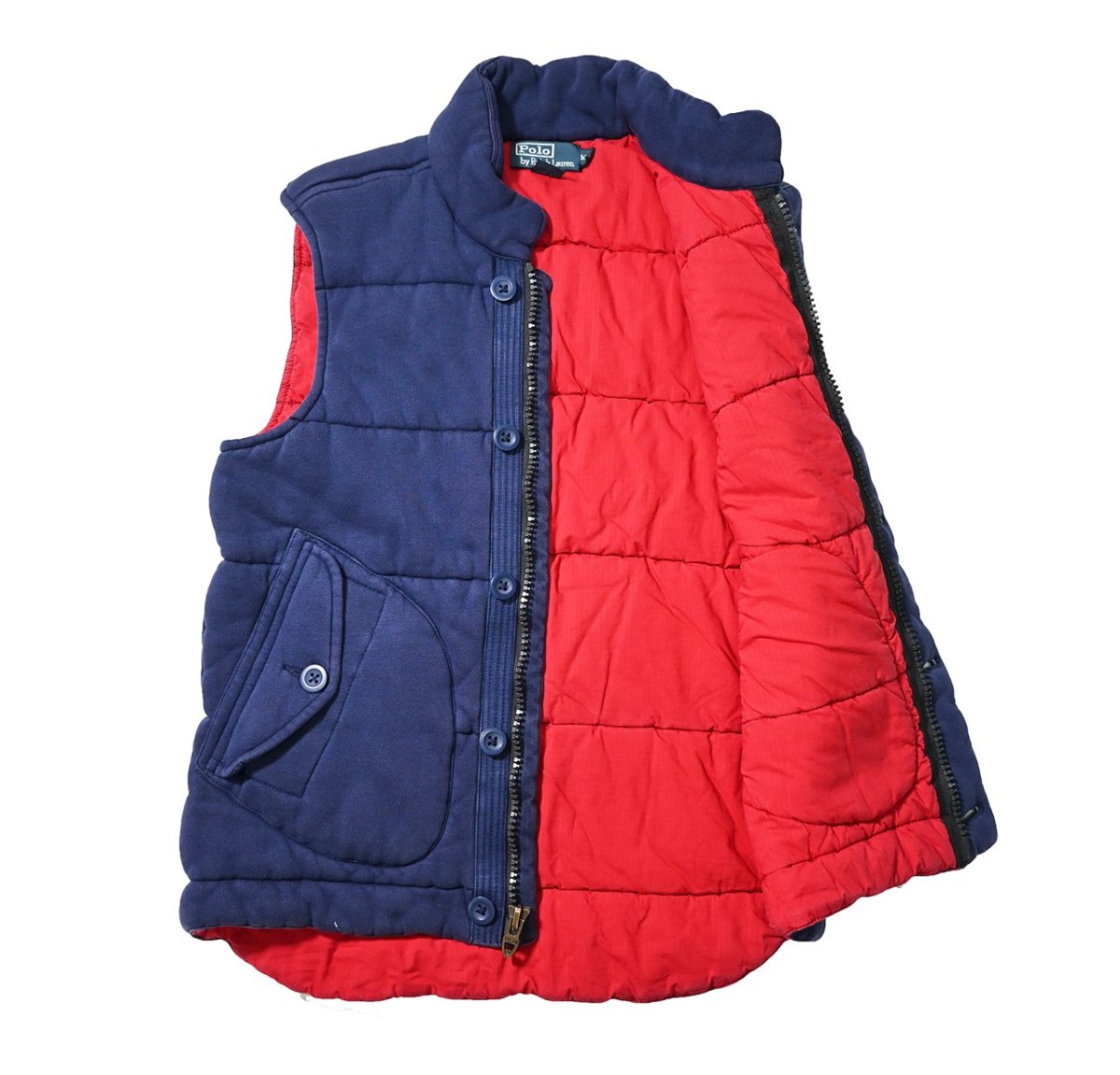 画像4: 90-00s Used Polo Ralph Lauren Insulation Sweat Vest ラルフローレン (4)