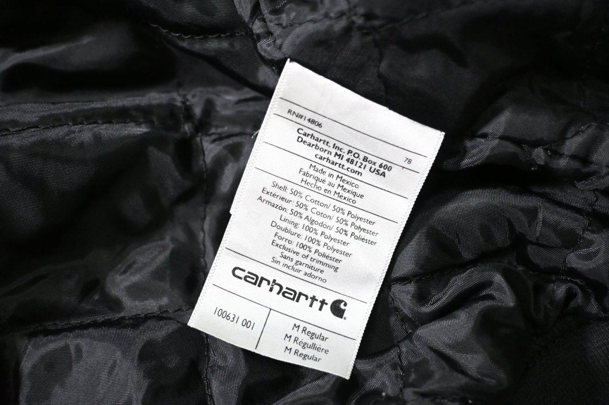 画像6: Used Carhartt Quilt Lined Sweat Hoodie (6)