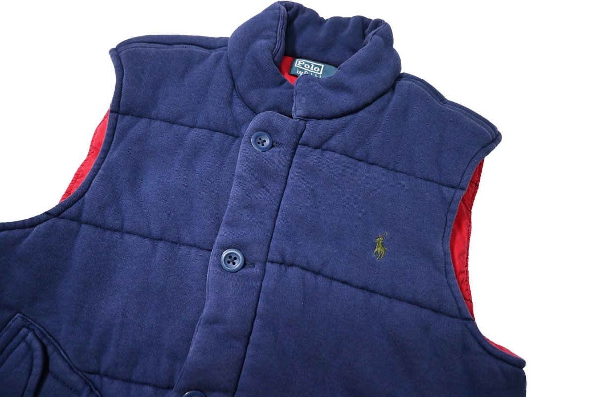 画像2: 90-00s Used Polo Ralph Lauren Insulation Sweat Vest ラルフローレン (2)