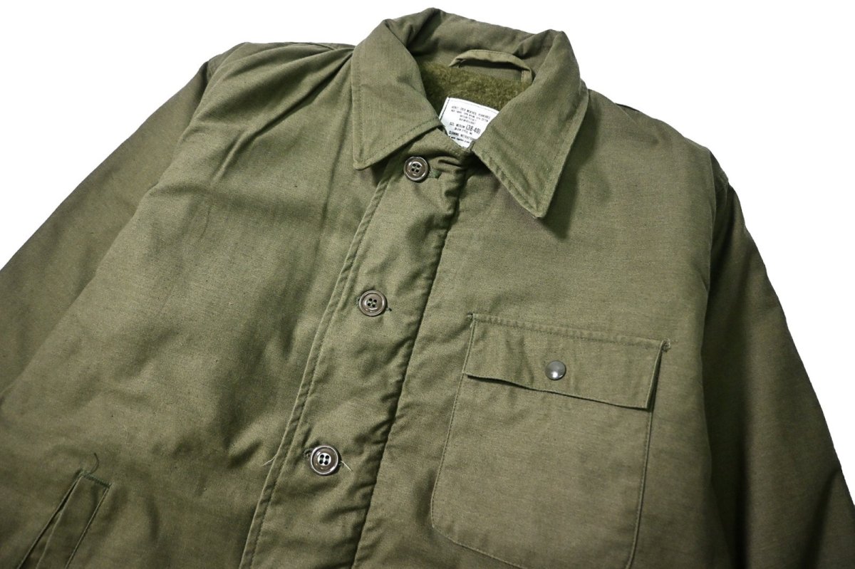 画像3: 80s Used Us Navy A-2 Deck Jacket (3)