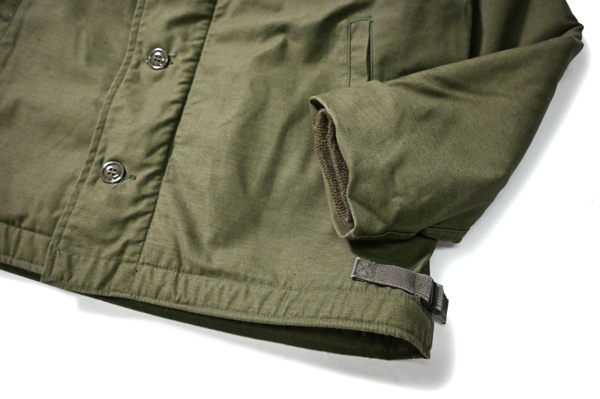 画像4: 80s Used Us Navy A-2 Deck Jacket (4)