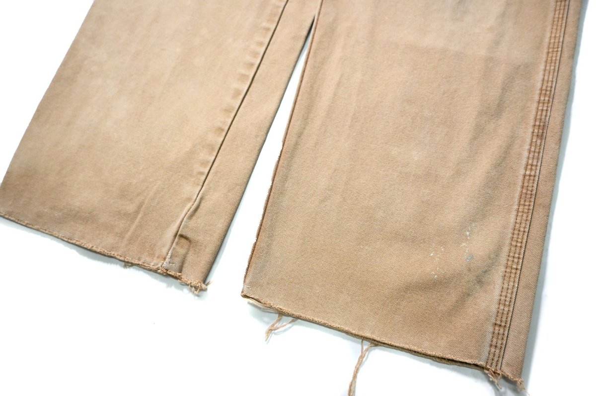 画像3: 00s Used Dickies Duck Carpenter Pants Brown (3)