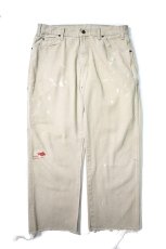 画像1: 00s Used Dickies Duck Carpenter Pants Sand (1)