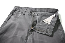 画像5: 00s Used Dickies Duck Carpenter Pants Slate (5)