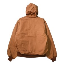 画像2: 03' Deadstock Carhartt Flannel Lined Active Jacket Brown made in USA (2)