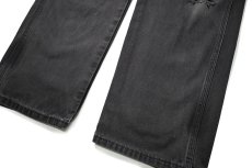 画像3: 00s Used Dickies Duck Carpenter Pants Black (3)