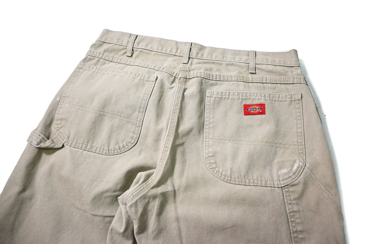 画像4: 00s Used Dickies Duck Carpenter Pants Sand (4)