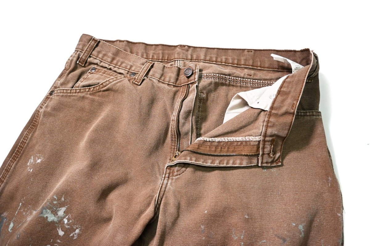 画像5: 00s Used Dickies Duck Carpenter Pants Timber (5)