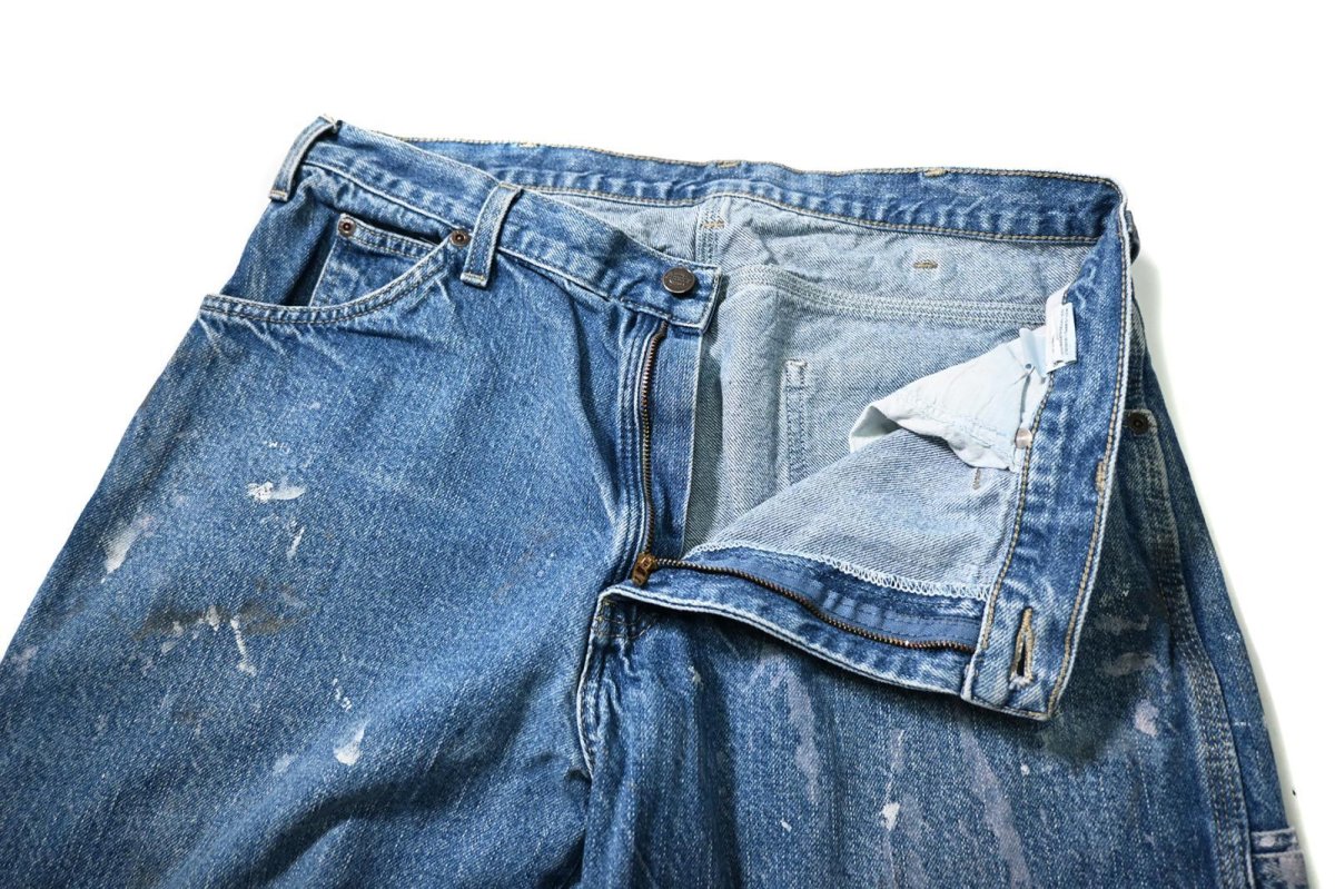 画像6: 00s Used Dickies Denim Carpenter Pants (6)