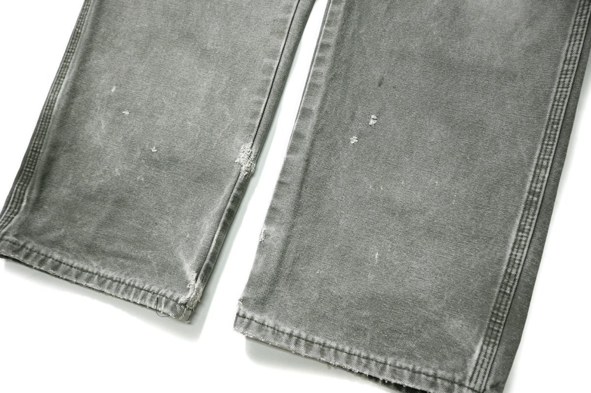 画像4: 00s Used Dickies Duck Carpenter Pants Moss (4)