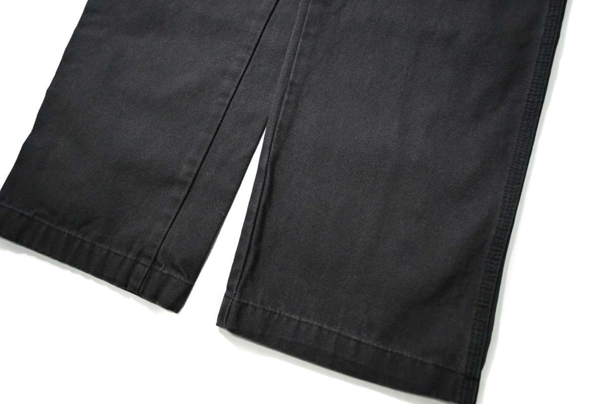 画像3: 00s Used Dickies Duck Carpenter Pants Black (3)