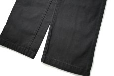 画像3: 00s Used Dickies Duck Carpenter Pants Black (3)
