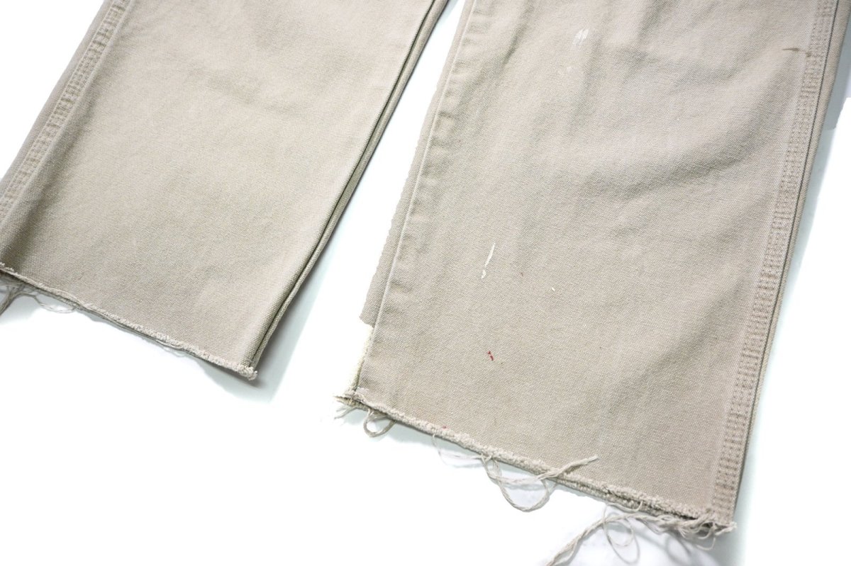 画像3: 00s Used Dickies Duck Carpenter Pants Sand (3)