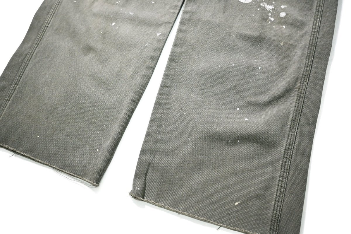 画像3: 00s Used Dickies Duck Carpenter Pants Moss (3)