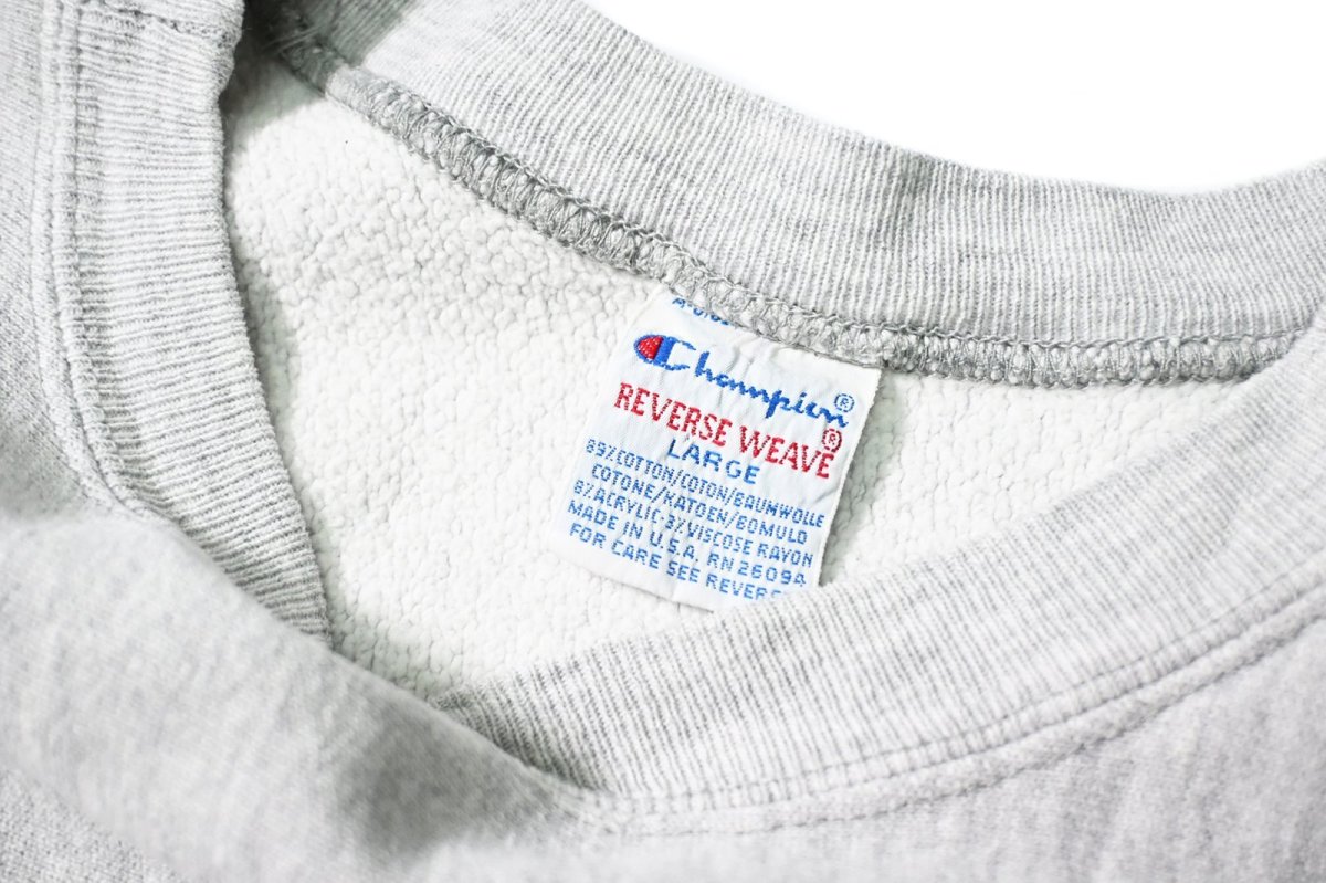 画像4: 90s Used Champion Reverse Weave Sweat Shirt made in USA (4)