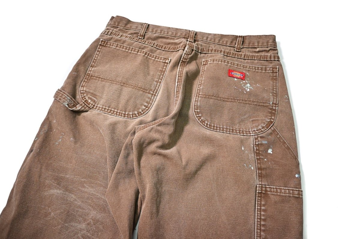 画像4: 00s Used Dickies Duck Carpenter Pants Timber (4)