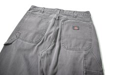 画像4: 00s Used Dickies Duck Carpenter Pants Slate (4)