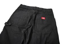画像4: 00s Used Dickies Duck Carpenter Pants Black (4)