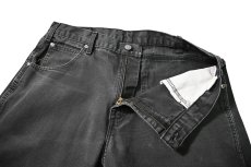 画像5: 00s Used Dickies Duck Carpenter Pants Black (5)