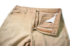 画像5: 00s Used Dickies Duck Carpenter Pants Brown (5)