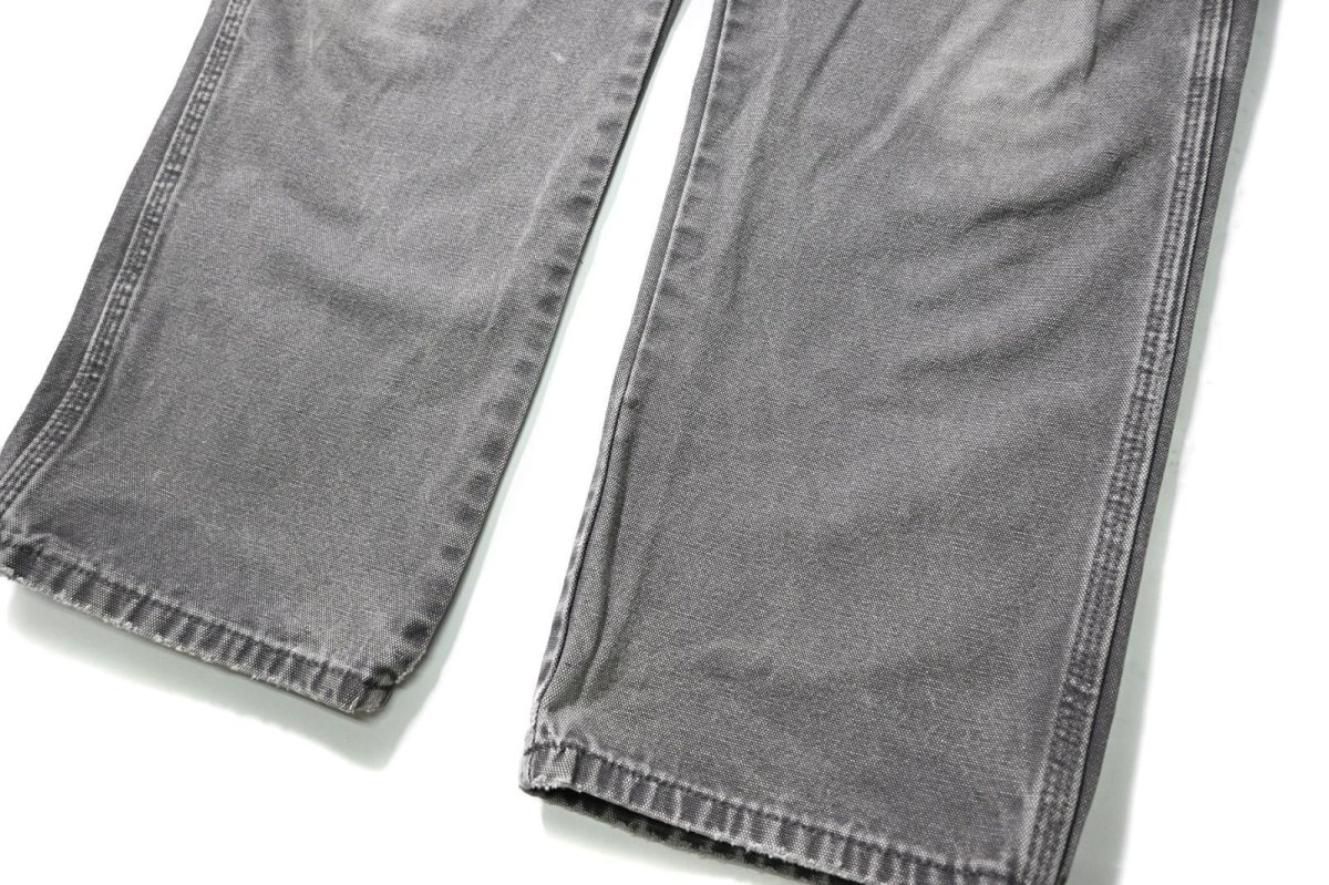 画像3: 00s Used Dickies Duck Carpenter Pants Slate (3)