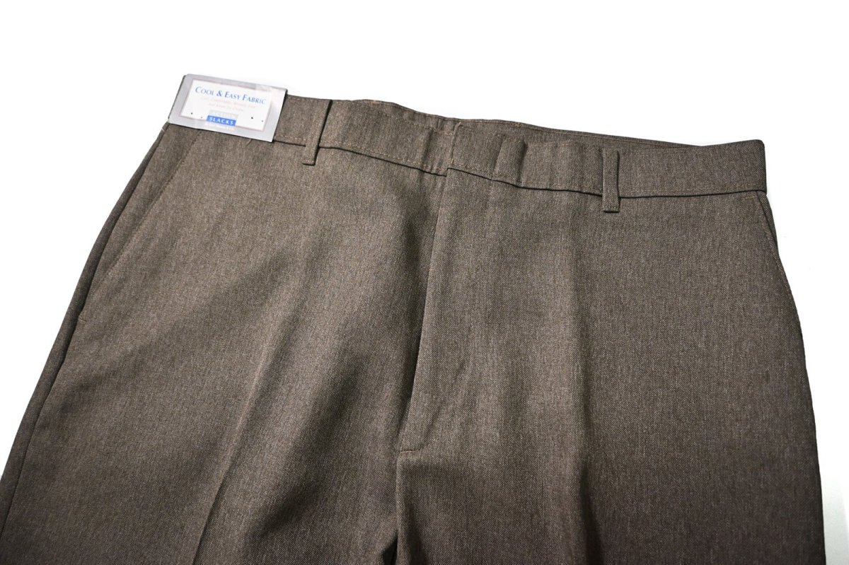 画像2: 90s Deadstock Levi's Action Slacks Brown (2)
