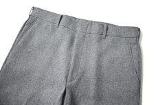 画像2: 80s Used Levi's Action Slacks Grey (2)