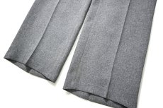 画像3: 80s Used Levi's Action Slacks Grey (3)