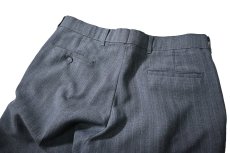 画像4: 80-90s Used Levi's Business Class Suits Slacks Blue Stripe (4)