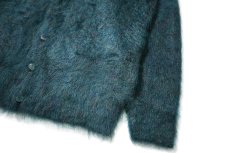 画像3: A.R.P. Premium Mohair Cardigan W/Pocket Sapphire Blue (3)