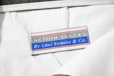 画像6: 90s Deadstock Levi's Action Slacks Brown (6)