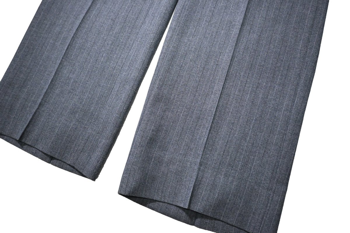 画像3: 80-90s Used Levi's Business Class Suits Slacks Blue Stripe (3)