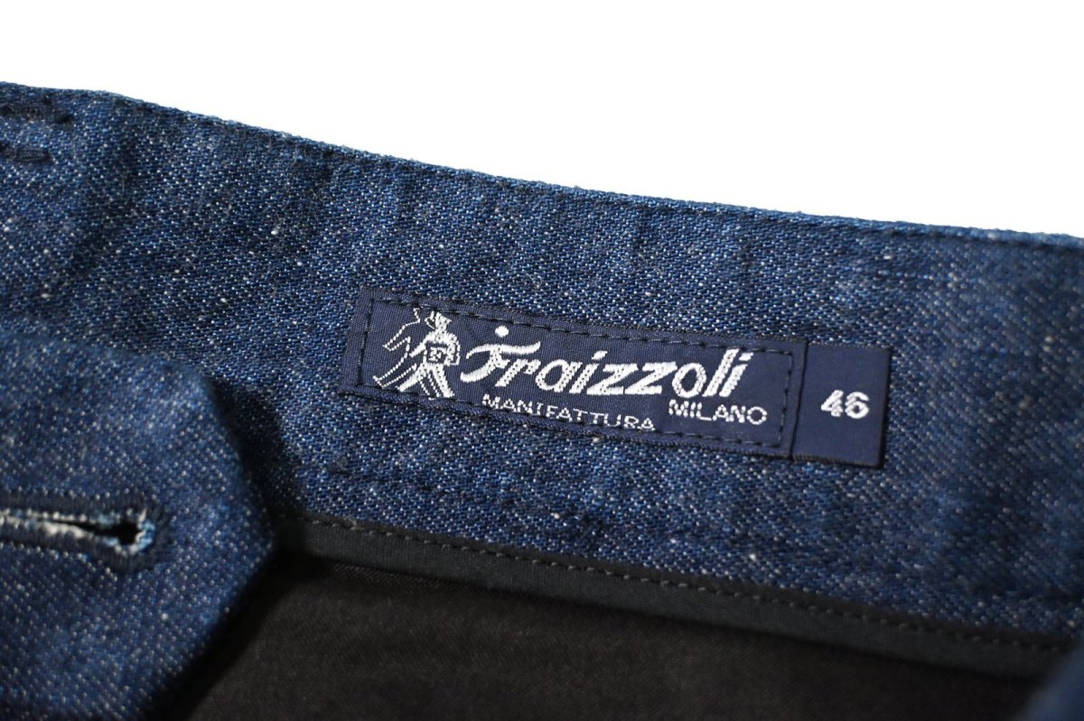 画像6: Fraizzoli Pleat Seamless Denim Slacks  (6)