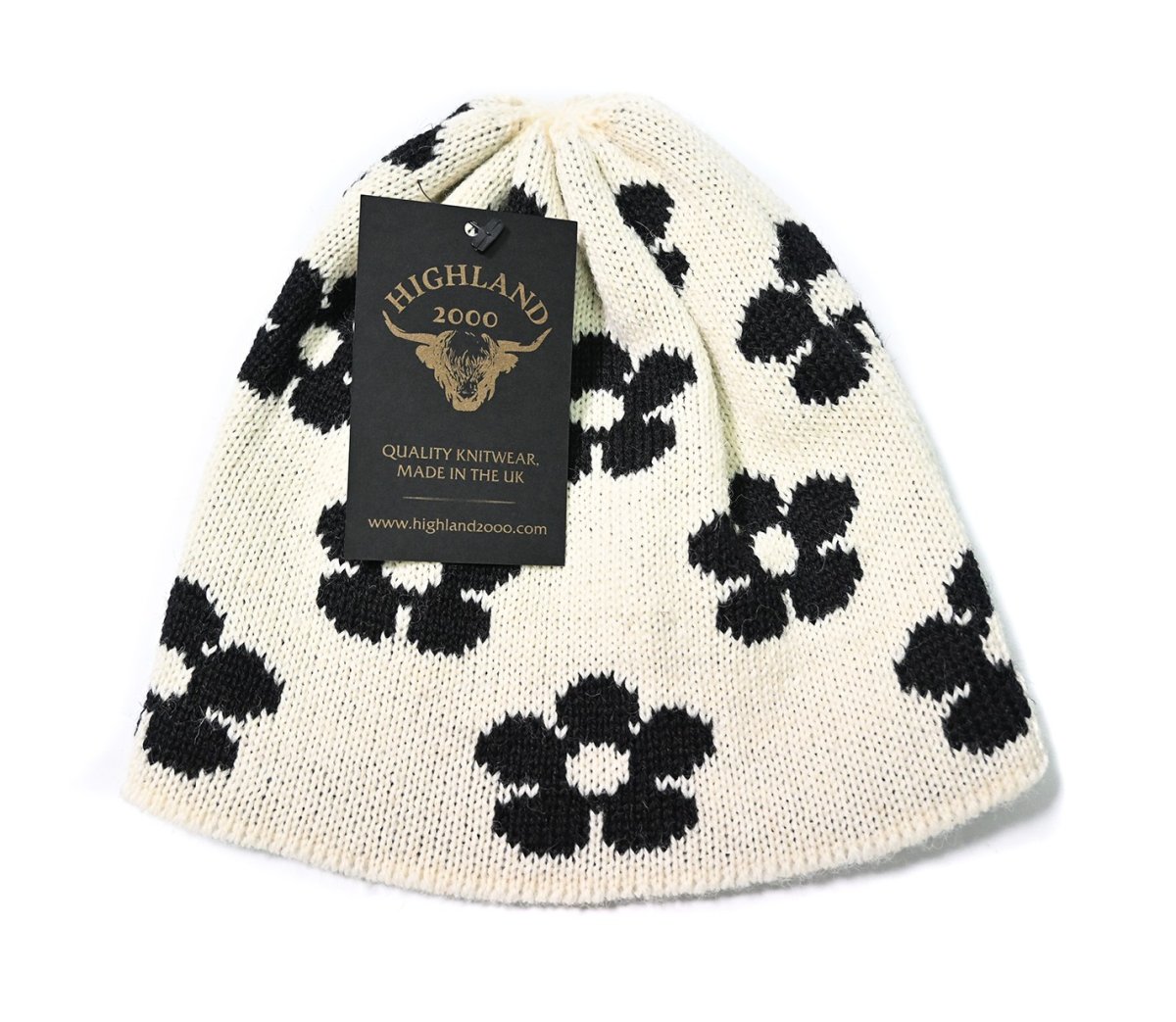 画像1: Highland 2000 Flower Beanie Ivory (1)