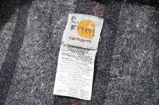 画像6: 04' Used Carhartt Blanket Lined Chore Coat Chestnut made in USA (6)
