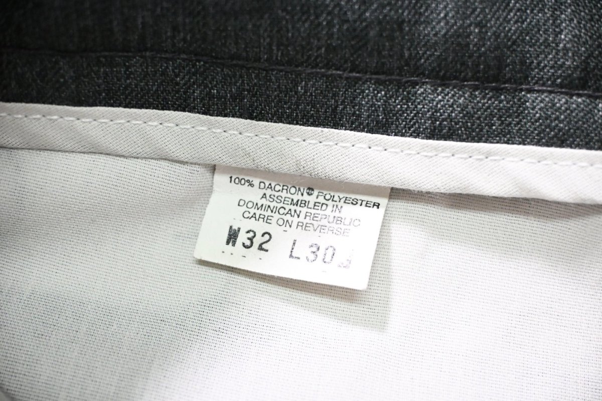 画像7: 90s Used Levi's Action Slacks Charcoal (7)