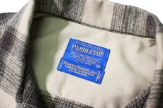 画像4: 00s Used Pendleton Wool Board Shirt (4)