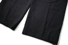 画像3: 80s Used Christian Dior Pleated Wool Slacks Dark Navy (3)