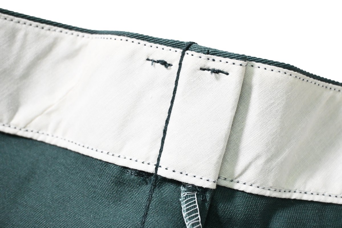 画像6: 90s Deadstock Dickies 874 Work Pants Lincoln Green made in USA (6)