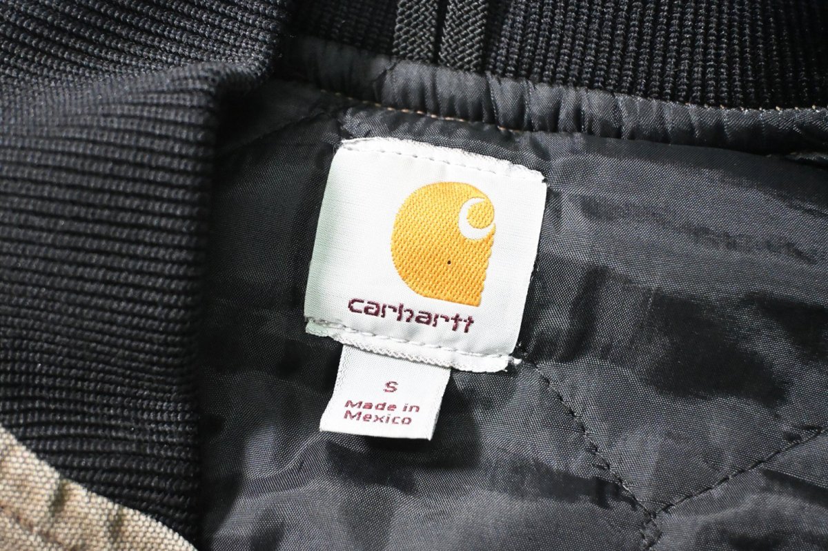 画像6: 15' Used Carhartt Quilt Lined Duck Vest (6)