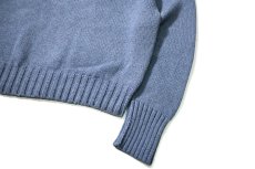 画像3: 90-00s Used Polo Ralph Lauren Cotton Knit Sweater Sax (3)